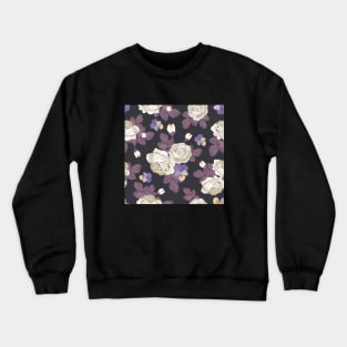 Retro floral Crewneck Sweatshirt